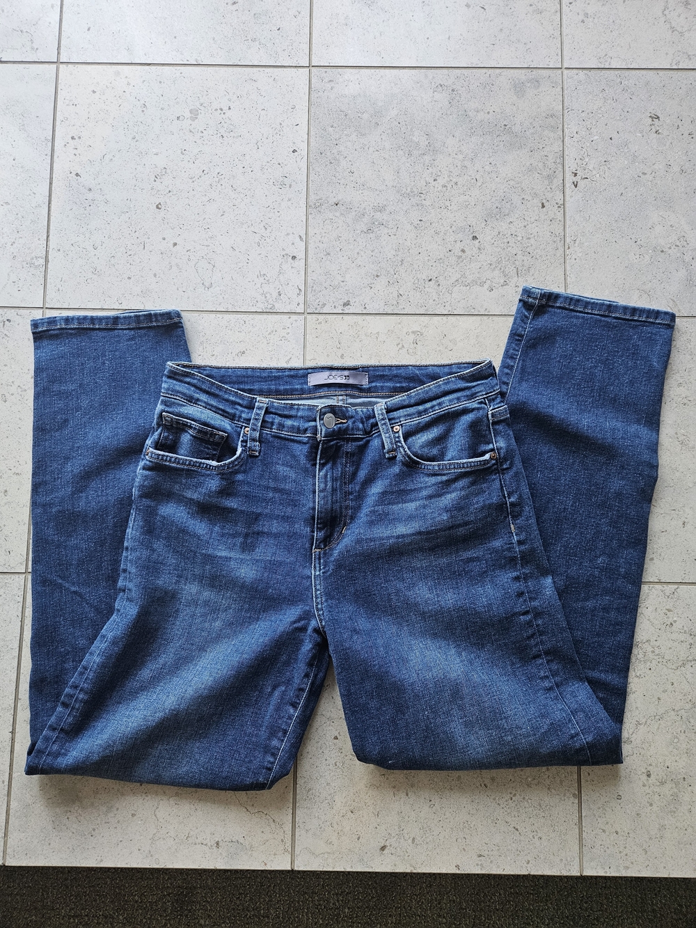 JOES JEANS "Boyfriend" Classic Women's Dark Blue Straight-Leg Jeans